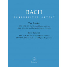 J. S. Bach - 4 sonate pentru Flaut și bas continuu - BWV 1034-1035