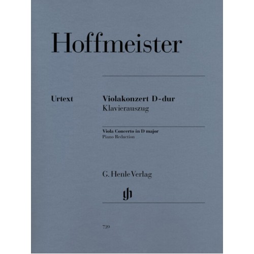 Hoffmeister - Concertul pentru violă și orchestră în Re Major