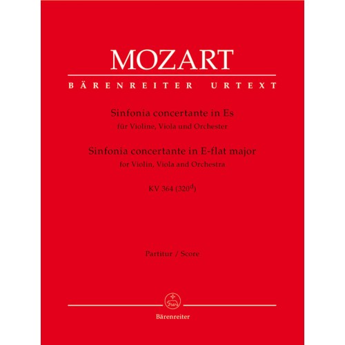 W. A. Mozart - Sinfonia Concertanta pentru vioară și violă în Mi bemol Major KV.364 (320d)