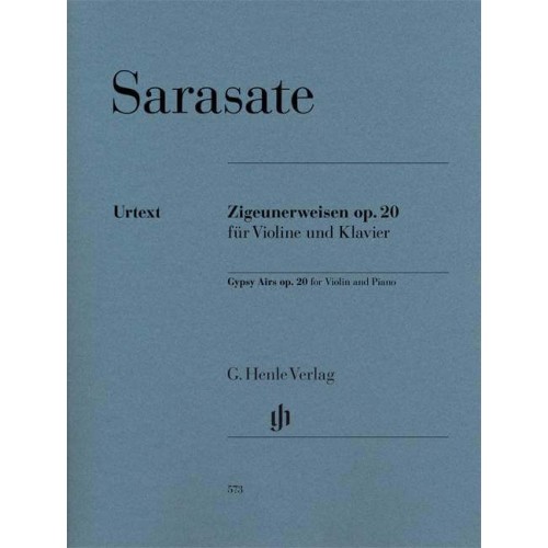 Pablo Sarasate - Zigeunerweisen - Gipsy Air - Melodii Lăutărești, Op. 20 pentru vioară și pian