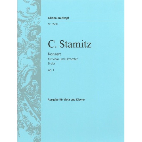Carl Stamitz - Concertul pentru violă și orchestră în Re Major, Op. 1 