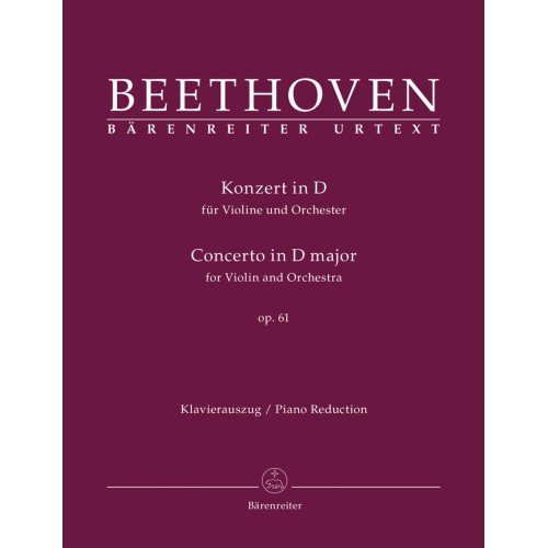 Ludwig van Beethoven - Concertul pentru vioară și orchestră în Re Major - Op. 61