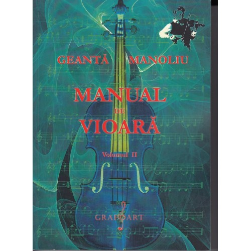 Manoliu Geanta - Manual de vioara, vol. II