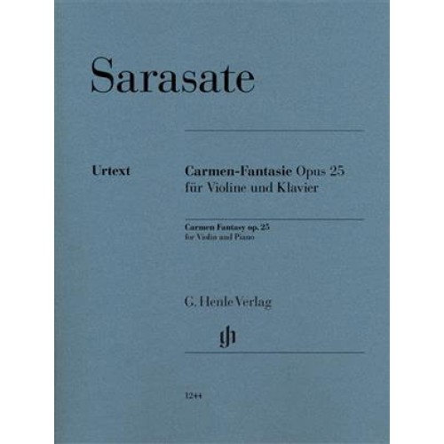 Pablo Sarasate - Fantezia Carmen pentru vioară și pian, Op. 25 