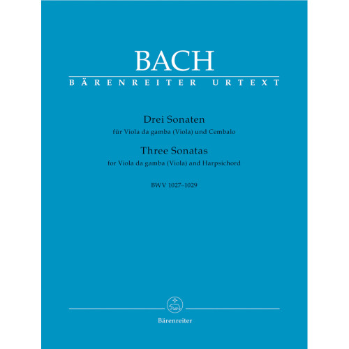 J. S. Bach - Trei sonate pentru viola și clavecin - BWV 1027-1029