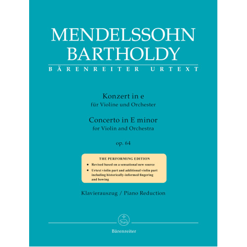 Felix Mendelssohn Bartholdy - Concertul pentru vioară și orchestră, în mi minor, Op. 64