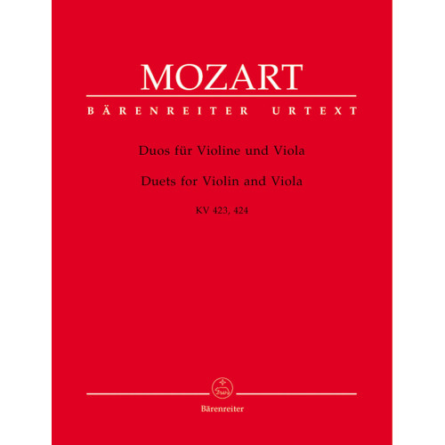 W. A. Mozart - Duo pentru vioară și violă - KV 423, 424