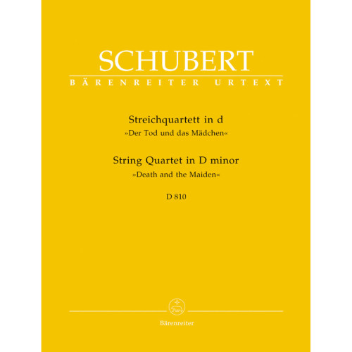 Franz Schubert - Cvartetul "Fata și moartea" în re minor, D 810